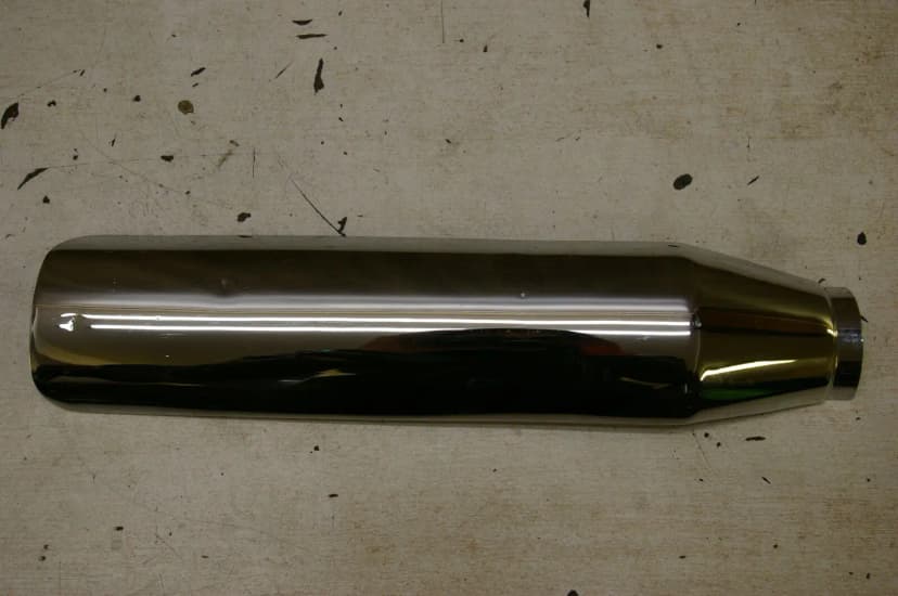 Harley Davidson Polished Chrome Exhaust Heat Shield / Guard / Header / Cover